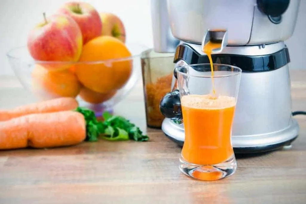 juicing on a centrifugal juicer