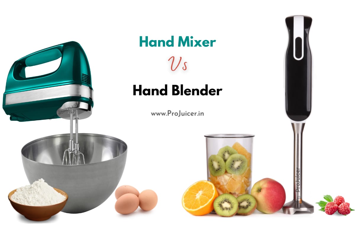 Comparison of Hand Blender Vs. Hand Mixer