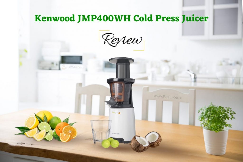 Juicing on Kenwood JMP400WH Cold Press Slow Juicer