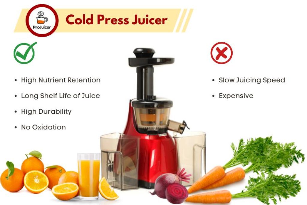 Cold press juicer pros and cons