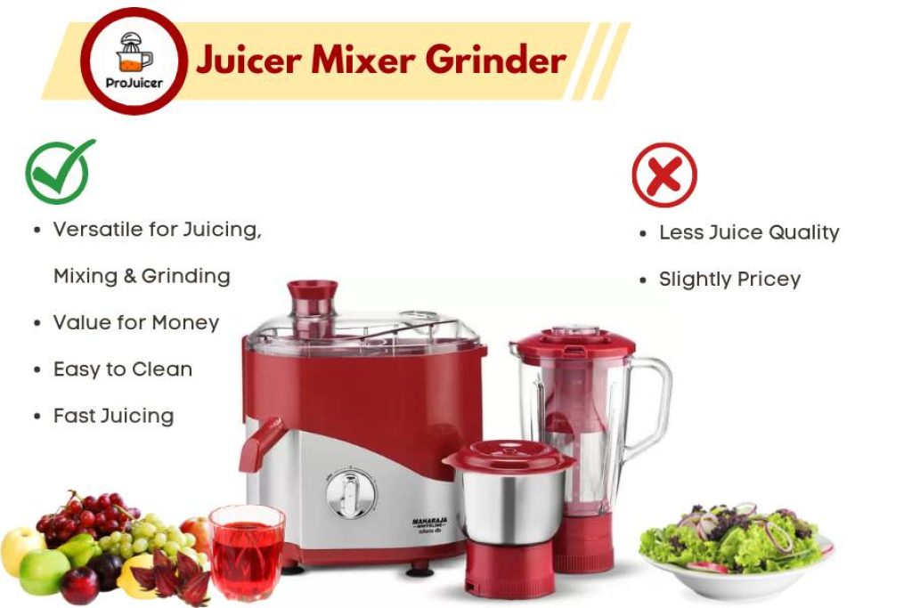 Juicer mixer grinder pros and cons