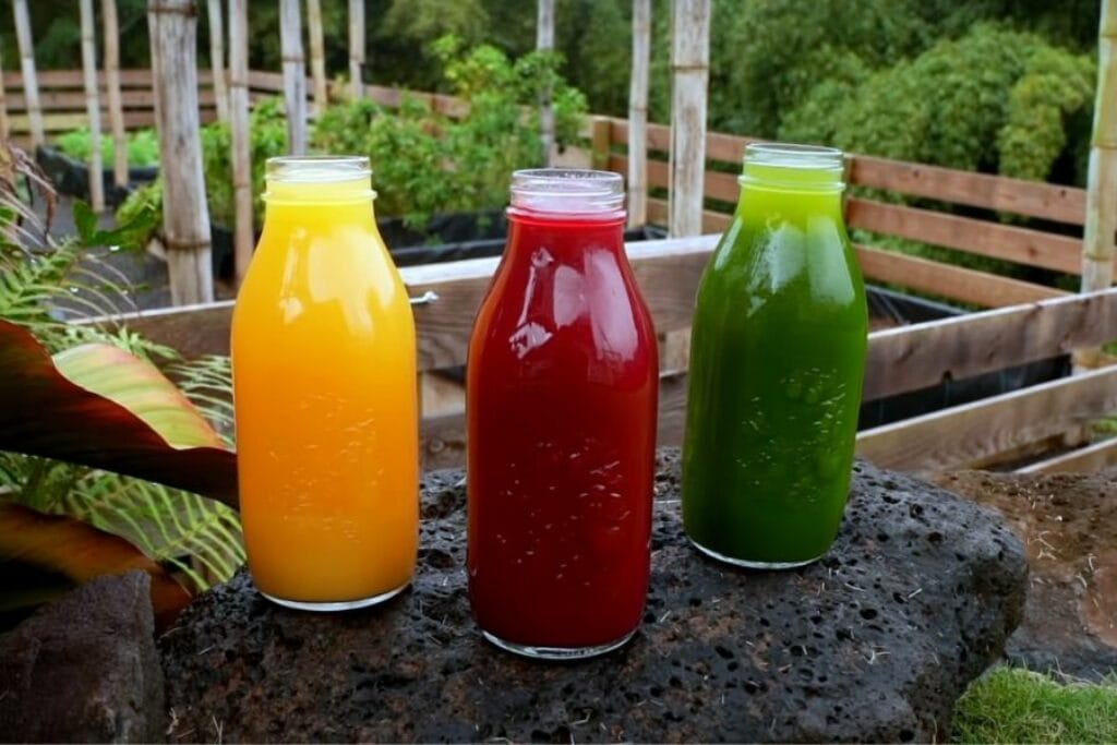 High quality cold-pressed juice