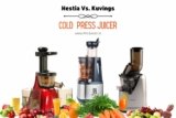 Hestia Vs. Kuvings Cold Press Juicer – Comparative Pros & Cons